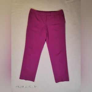 0886. Worthington Women's ~ Tailored Straight Leg Pants -~ Pink ~ Gorgeous!